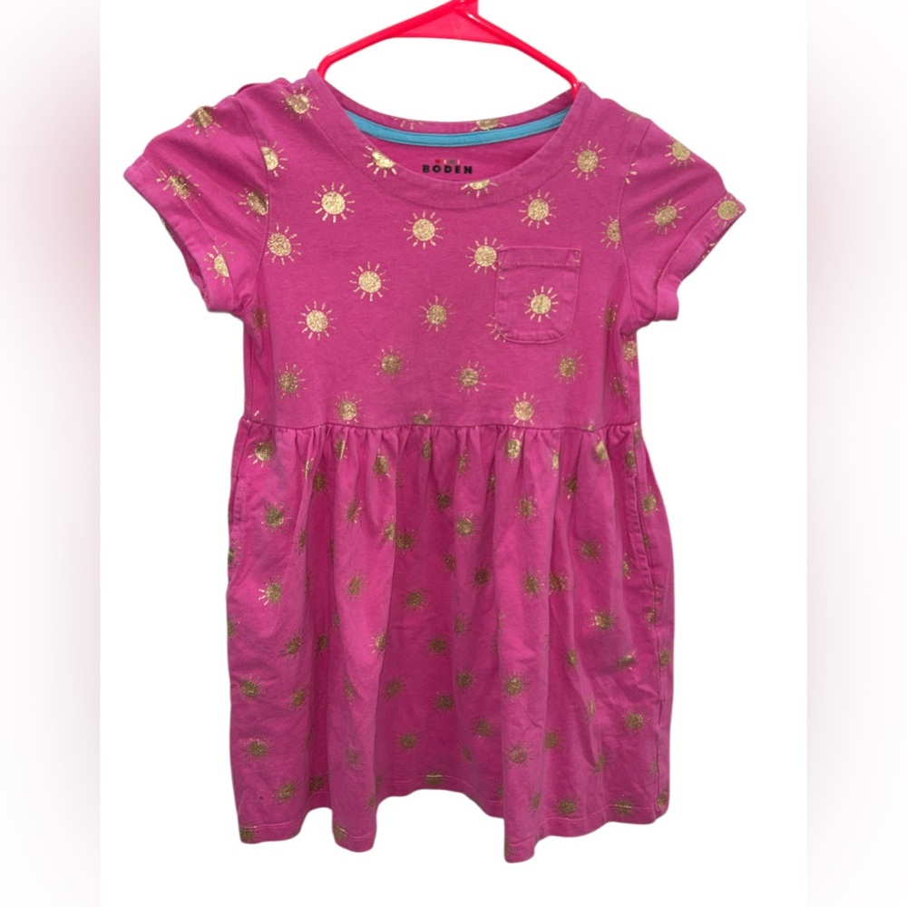 Mini Boden Fun Jersey Dress 7-8